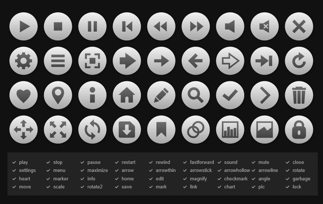 ZIM Pizzazz - Vector Icons