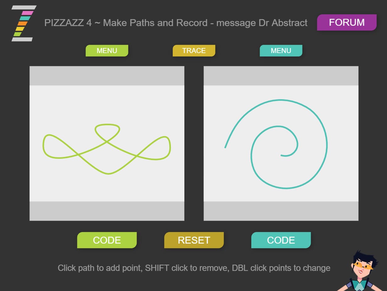 ZIM Pizzazz - Vector Paths