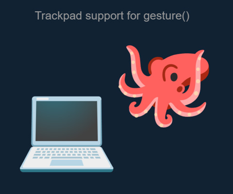 TrackPad Support for gesture