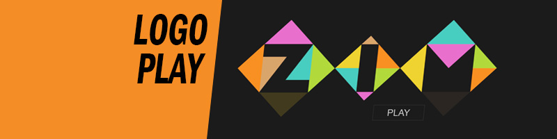 Interactive Logo - play with branding to build engagement with the JavaScript Canvas and ZIMjs