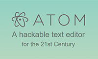 ATOM - text editor for HTML Canvas coding with JavaScript and CreateJS